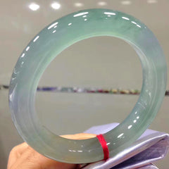 Women's Fashion Permeable Round Bar Jade Bracelets