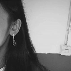 Asymmetrical Earrings Temperament Long Earrings