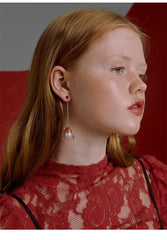 Huadan earrings female temperament long earrings