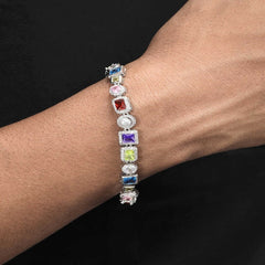 Colored Zircon Bracelets For Men And Women
