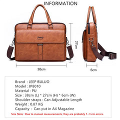 Prestivo-Men Briefcase Bag