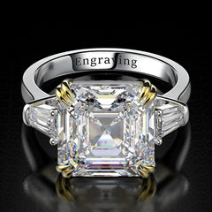 Hélène de Trois - Moissanite Ring