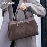 Velora, Casual suede handbags for women,