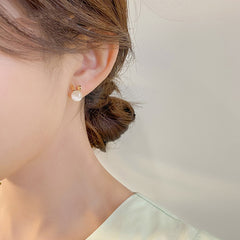 Petite Cat's Eye Earrings Rabbit Earrings