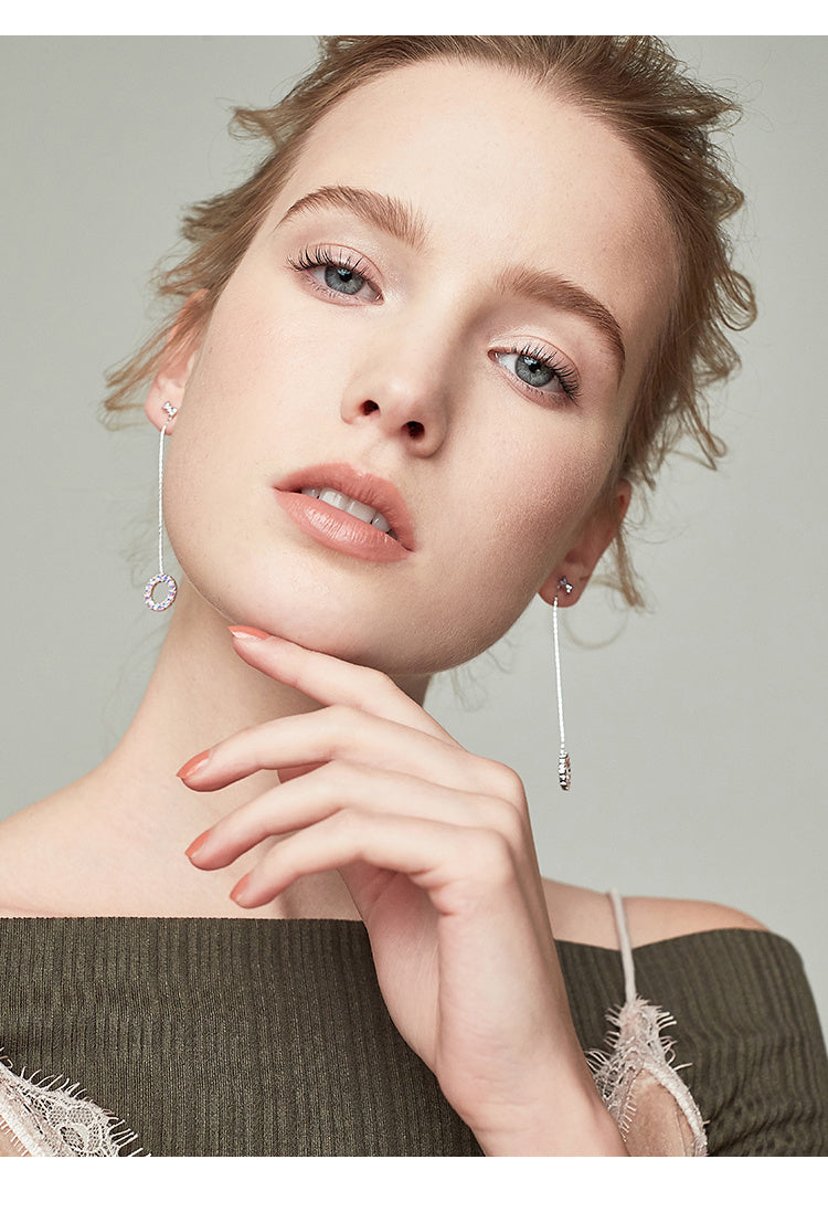 Long pendant earrings female earrings