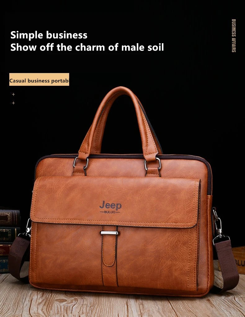 Prestivo-Men Briefcase Bag