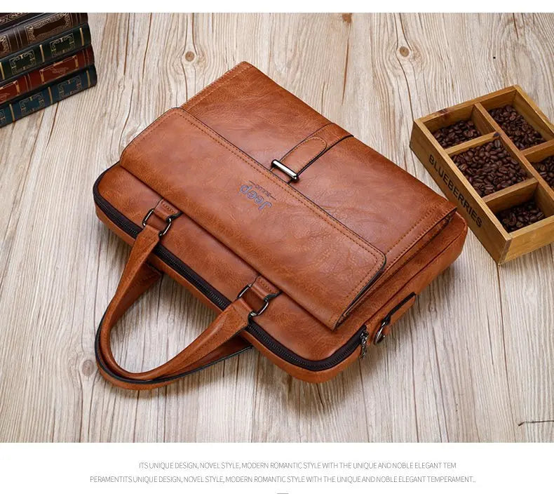 Prestivo-Men Briefcase Bag
