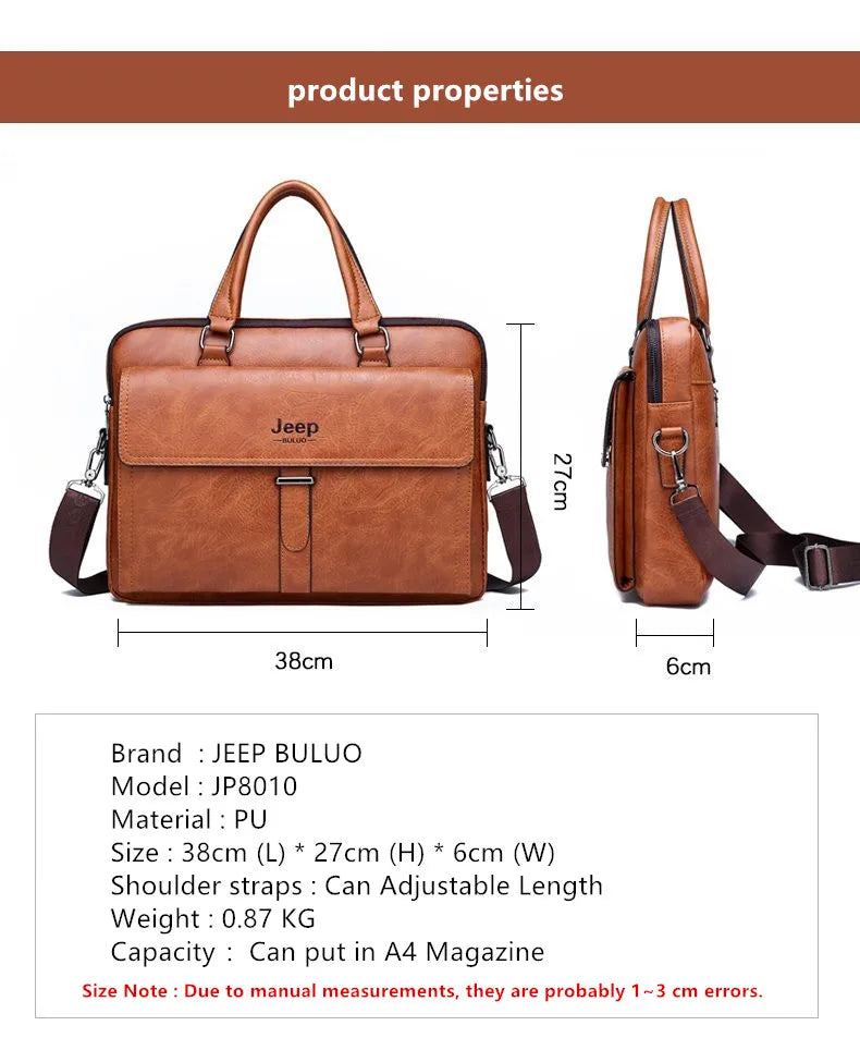 Prestivo-Men Briefcase Bag