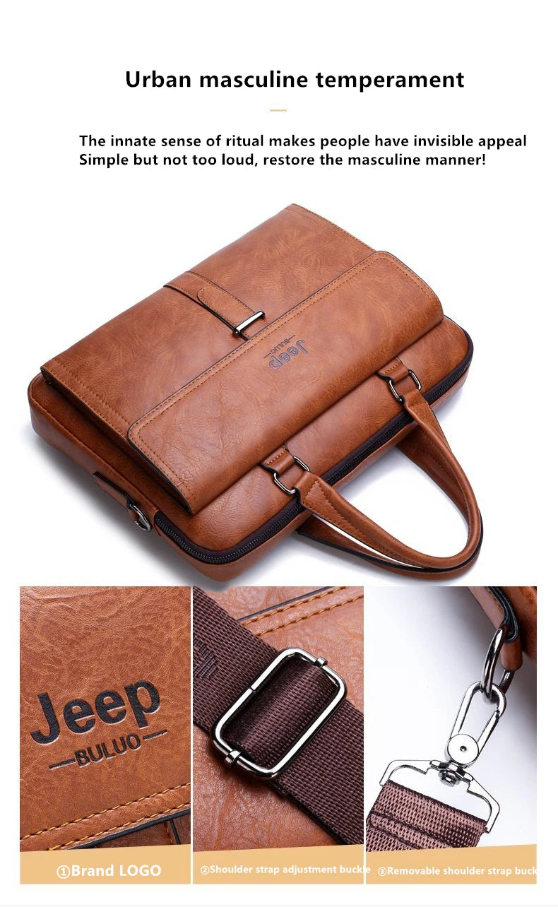 Prestivo-Men Briefcase Bag