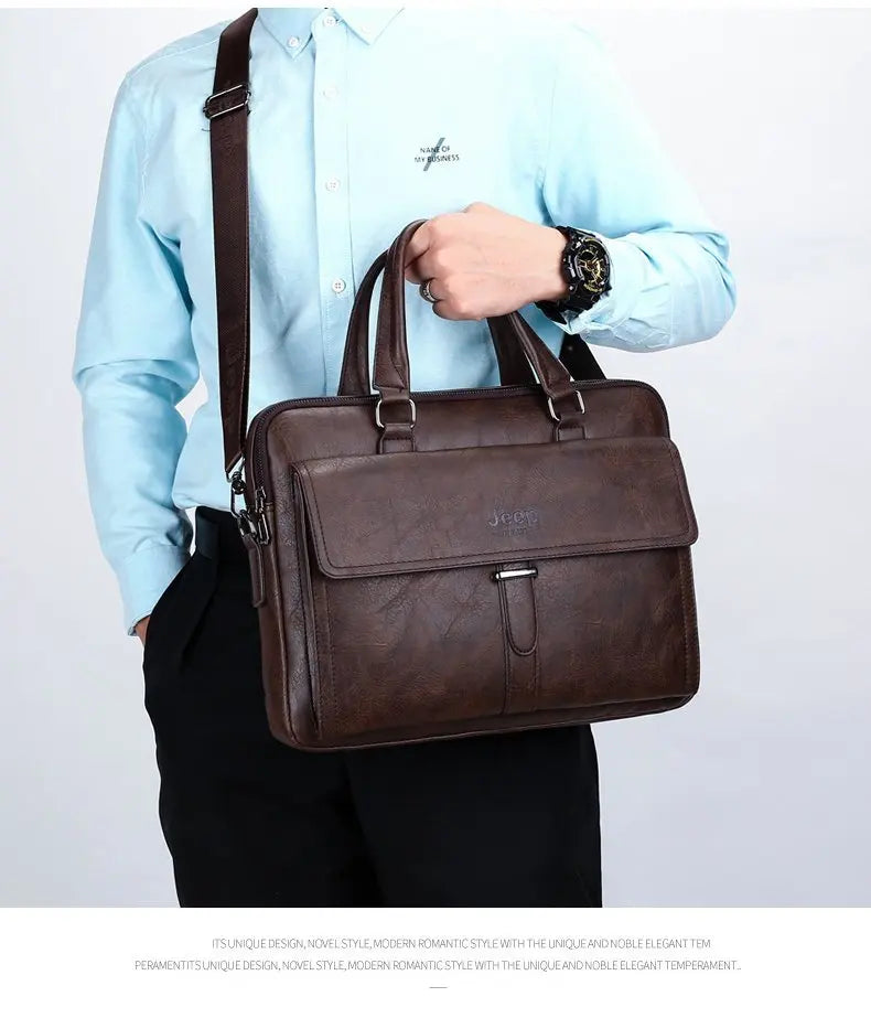Prestivo-Men Briefcase Bag