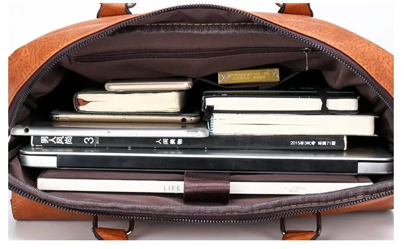 Prestivo-Men Briefcase Bag