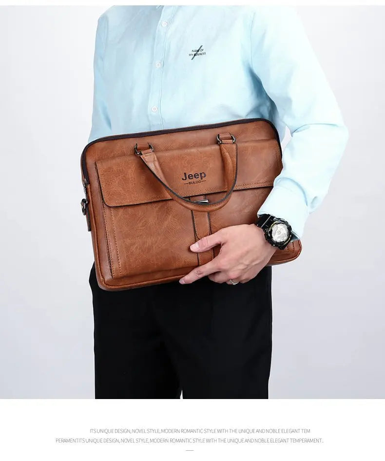 Prestivo-Men Briefcase Bag