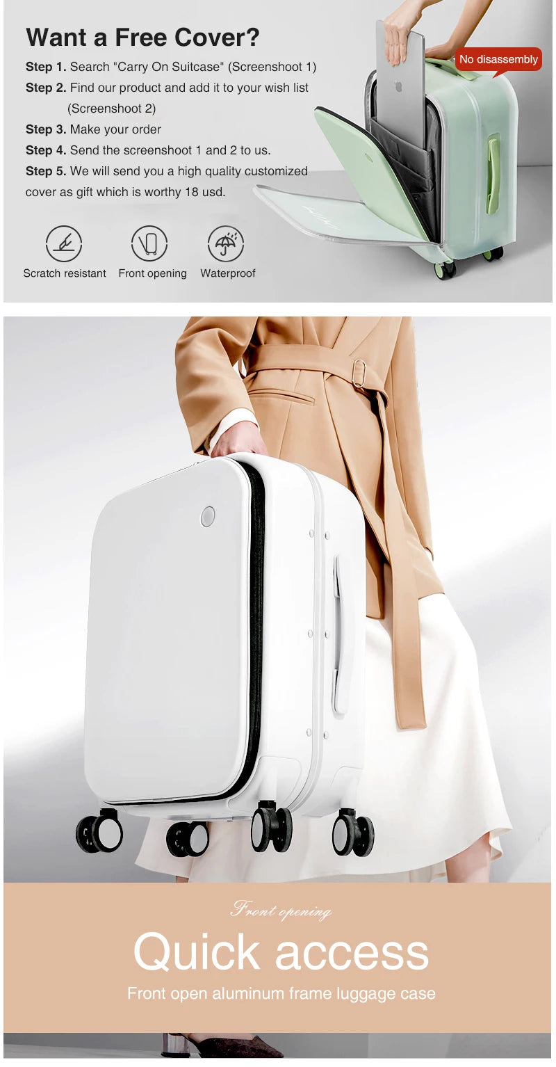 Capri-Valise de luxe super-résistante