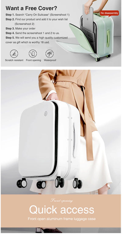 Capri-Valise de luxe super-résistante