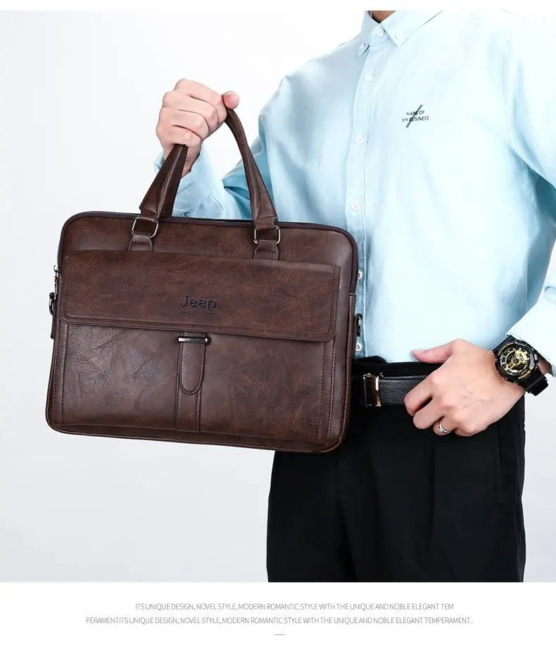 Prestivo-Men Briefcase Bag