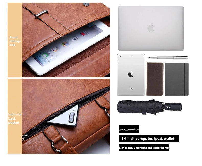 Prestivo-Men Briefcase Bag