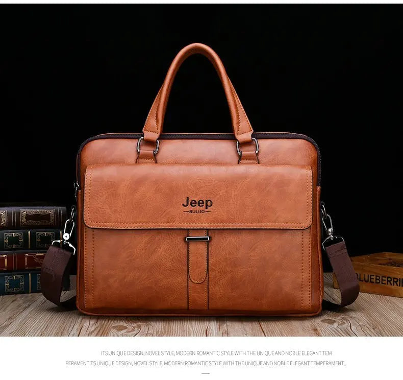 Prestivo-Men Briefcase Bag