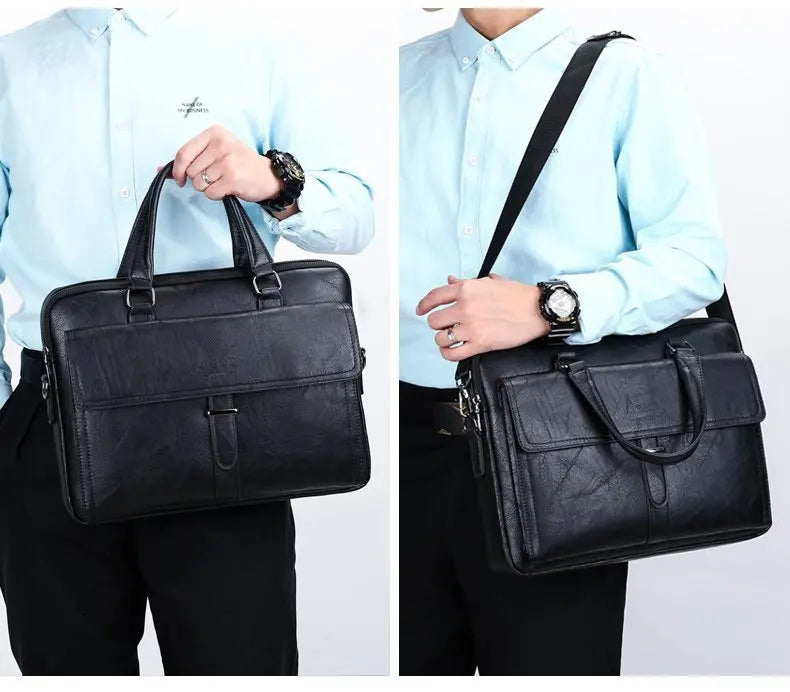 Prestivo-Men Briefcase Bag