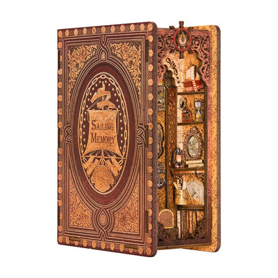 Aventure-Le Serre Livres 3D style Maison, Kit Bricolage