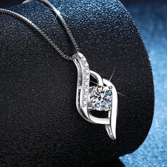 Moissanite Radiance Pendant