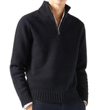 L'intemporel Pull 1/4 fermeture éclaire Homme