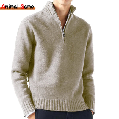 L'intemporel Pull 1/4 fermeture éclaire Homme