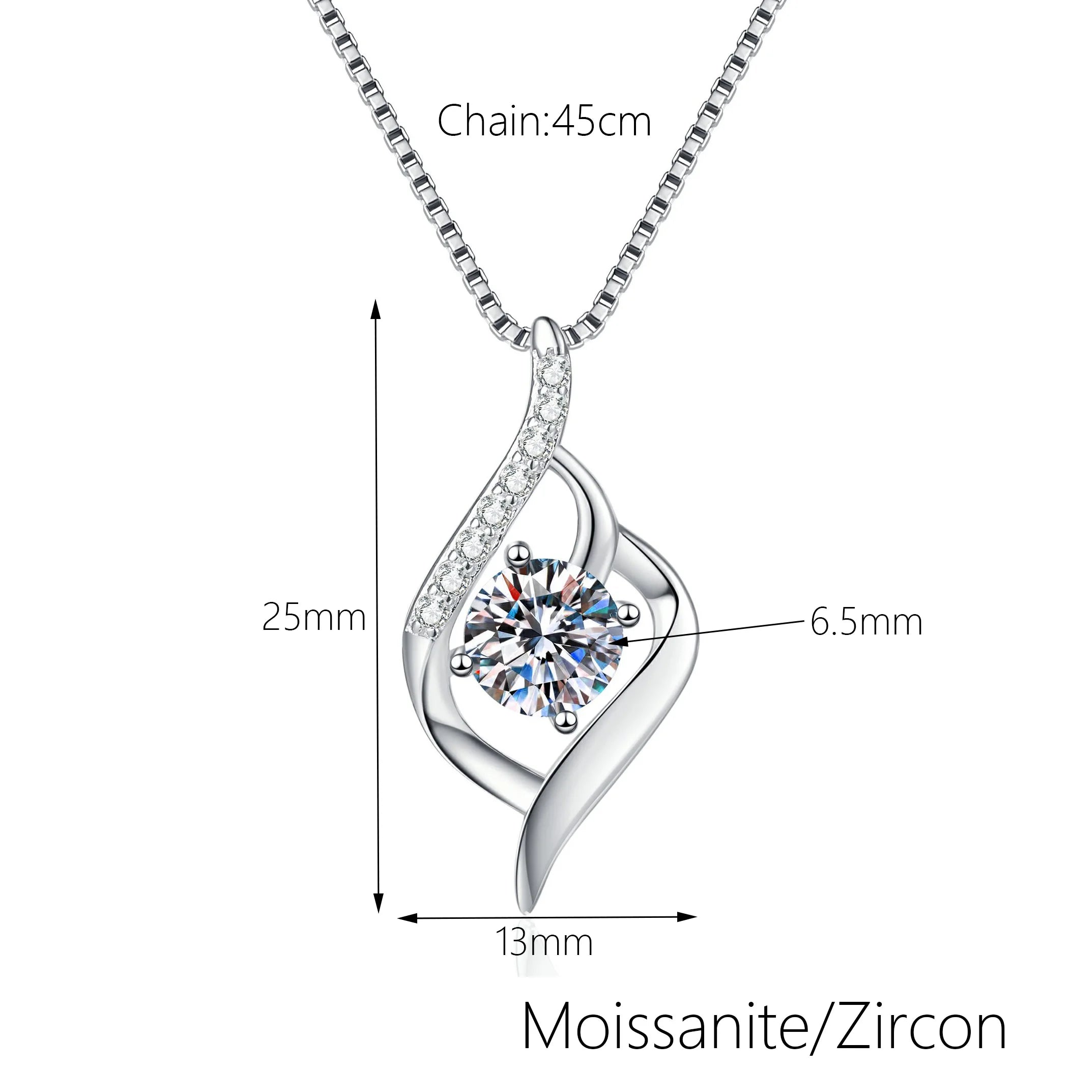 Moissanite Radiance Pendant