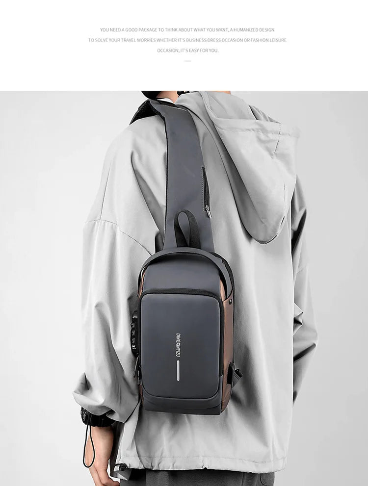 Urbanlock, shoulder bag for men