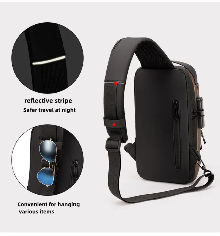 Urbanlock, shoulder bag for men