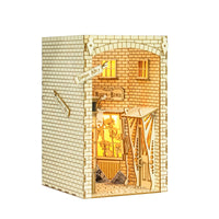 Aventure-Le Serre Livres 3D style Maison, Kit Bricolage