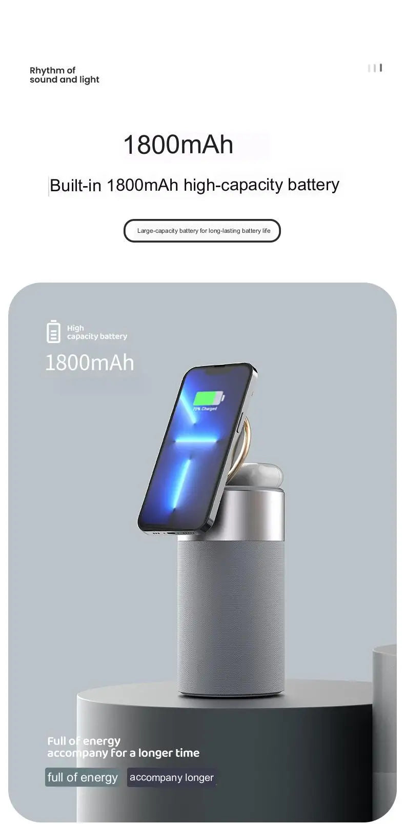 Zynk- Chargeur multifonction 3 en 1