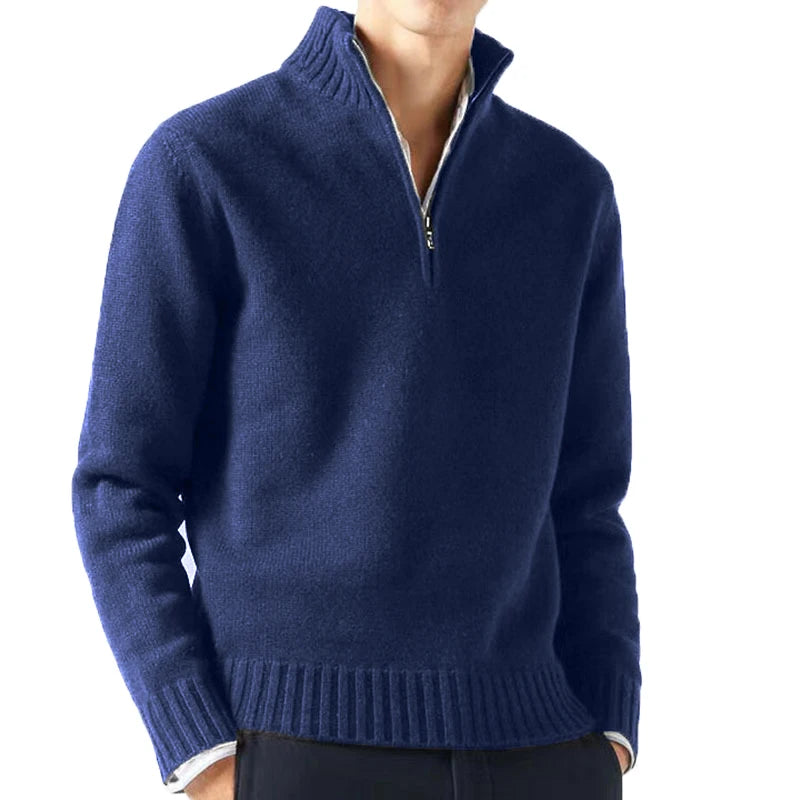 L'intemporel Pull 1/4 fermeture éclaire Homme