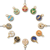 Astral, pendentif signes du Zodiaque Vintage