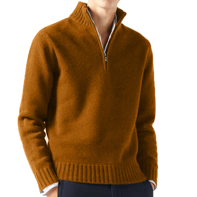L'intemporel Pull 1/4 fermeture éclaire Homme