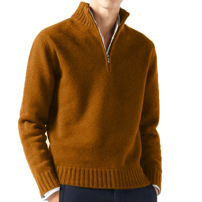 L'intemporel Pull 1/4 fermeture éclaire Homme