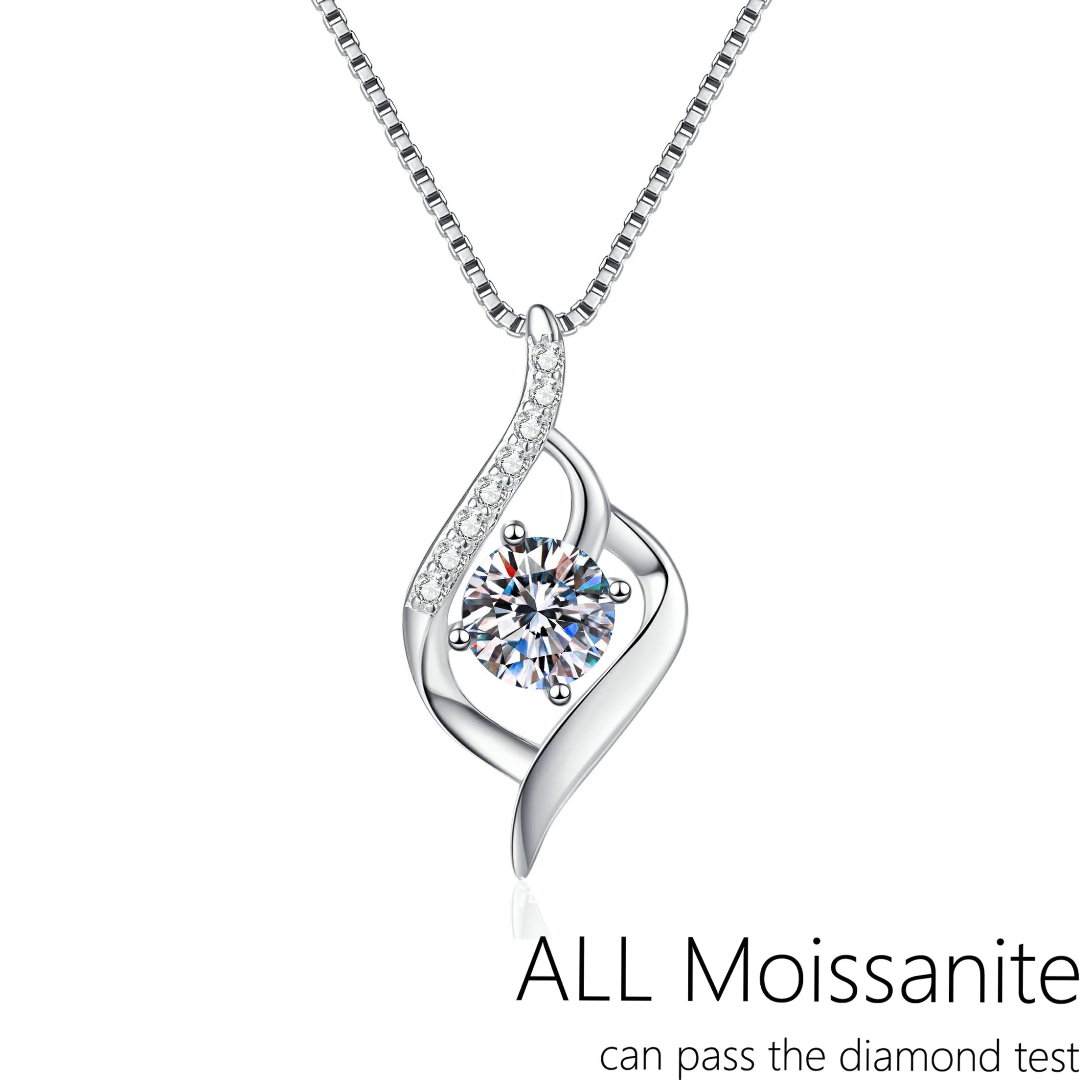 Moissanite Radiance Pendant