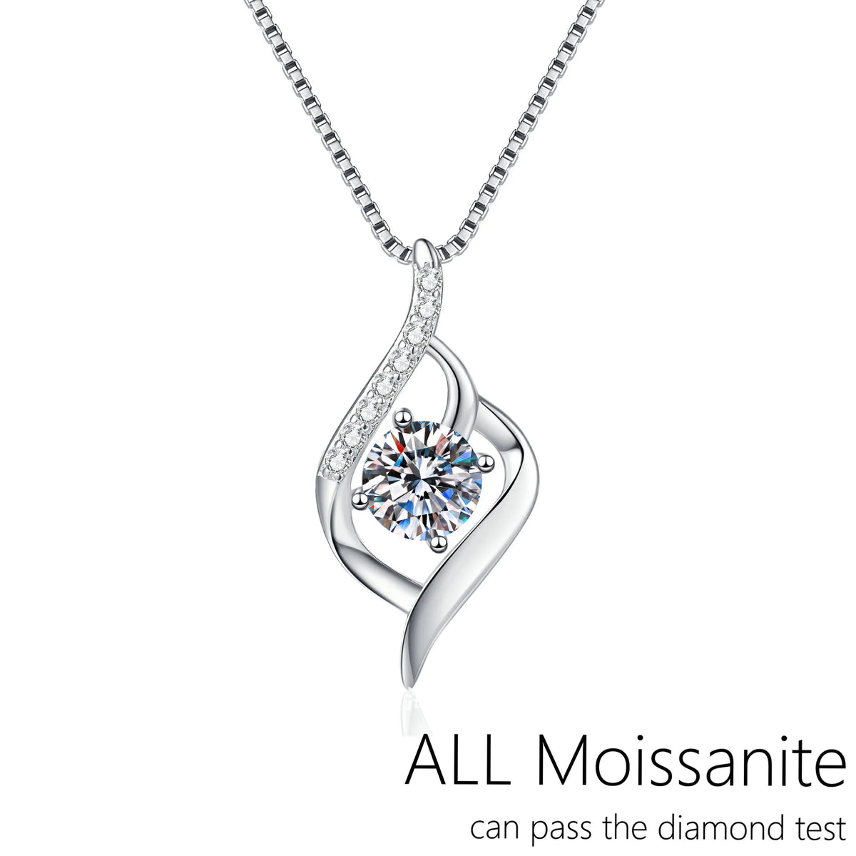 Moissanite Radiance Pendant
