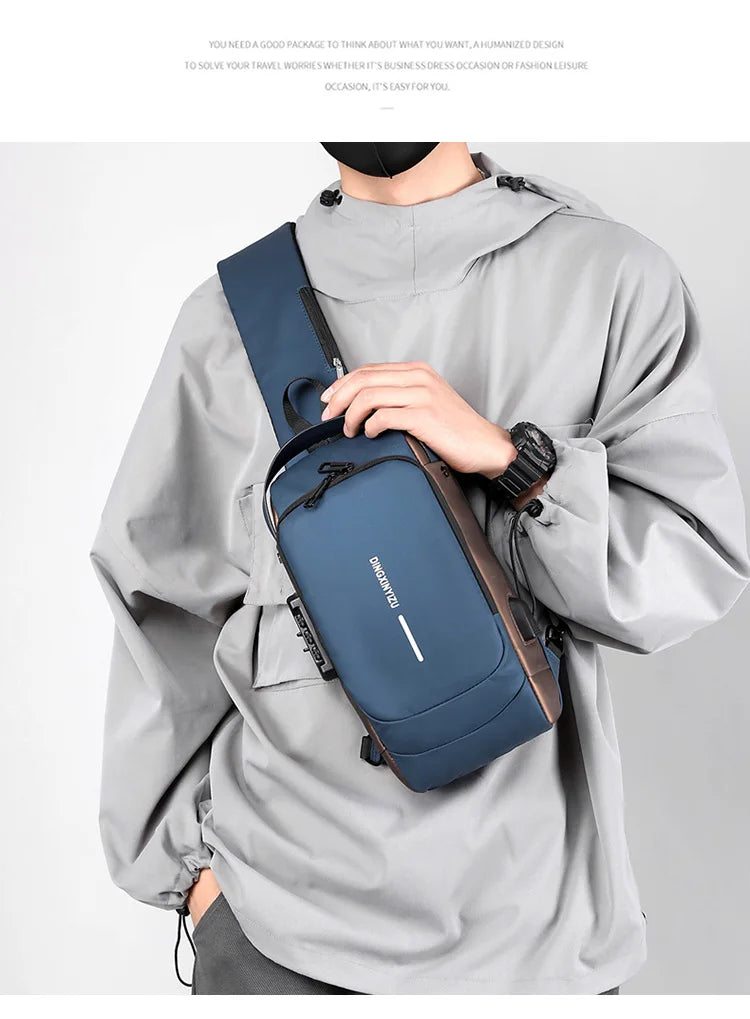 Urbanlock, shoulder bag for men