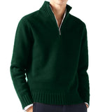L'intemporel Pull 1/4 fermeture éclaire Homme
