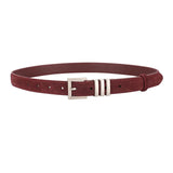 ABI-Ceinture élégante en daim pour femme