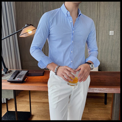 L'écossaise, Chemise à carreaux