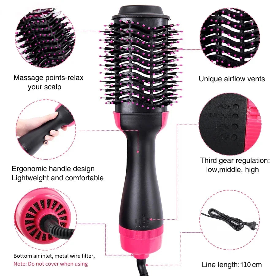 Capilora-Brosse 4 en 1
