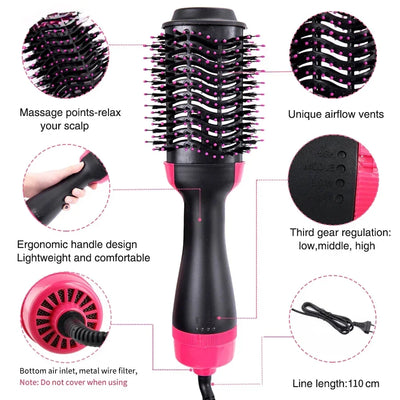 Capilora-Brosse 4 en 1