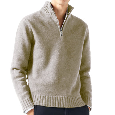 L'intemporel Pull 1/4 fermeture éclaire Homme