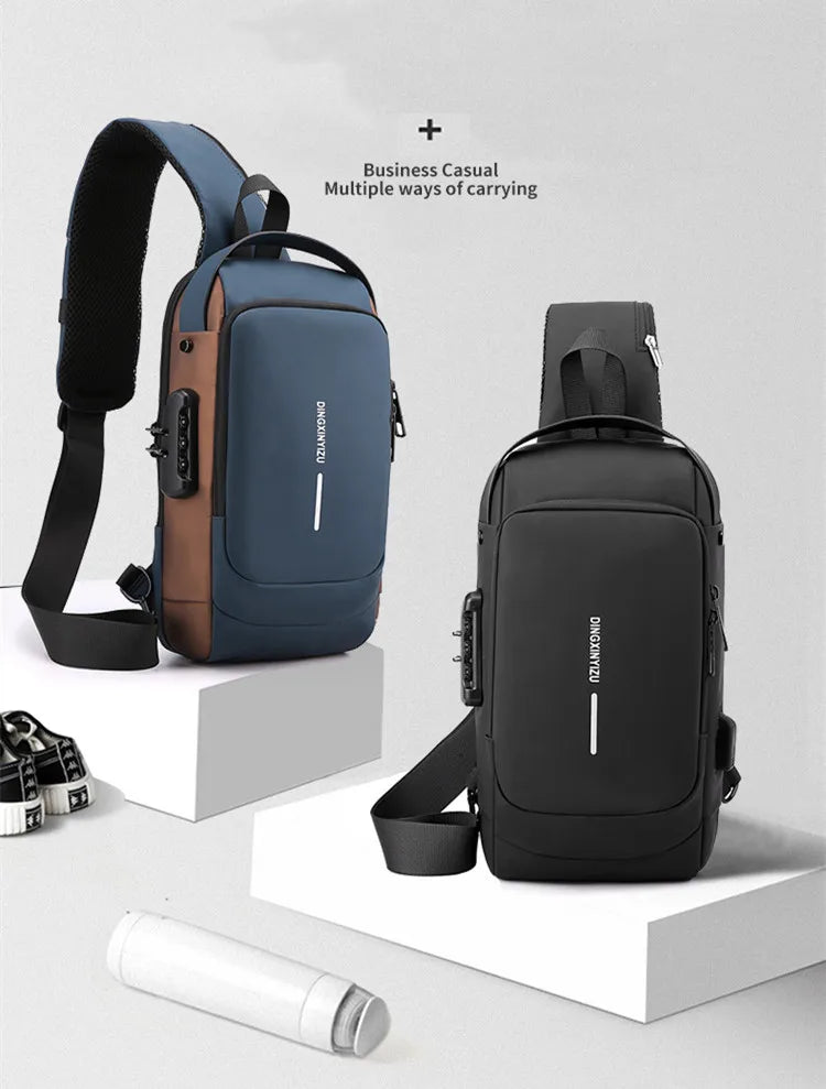 Urbanlock, shoulder bag for men
