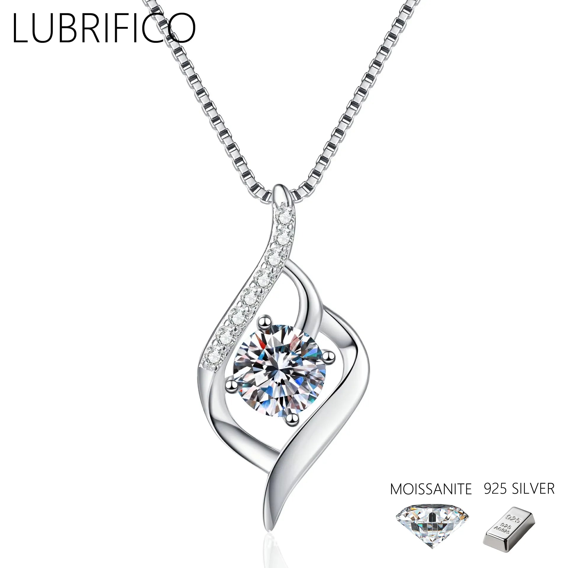 Moissanite Radiance Pendant