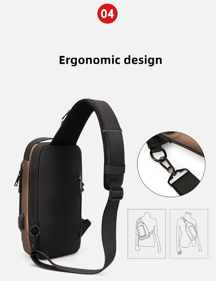 Urbanlock, shoulder bag for men