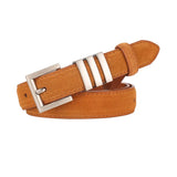 ABI-Ceinture élégante en daim pour femme