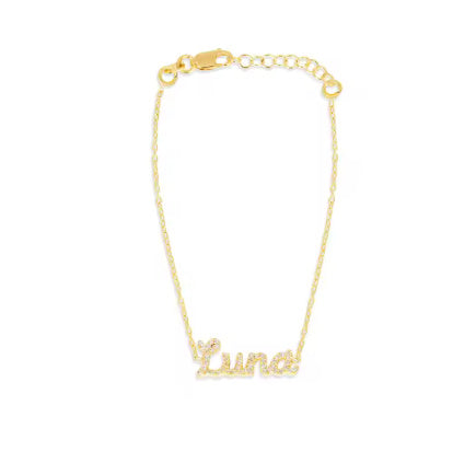 Customized Name Bracelets 925 Silver Name Bracelet