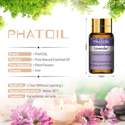 Huiles essentielles coffret cadeau 15 pièces